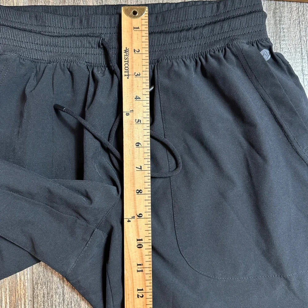 Apana Black Drawstring Ruched Ankle Jogger Pants Womens Size XS Athletic‎ Casual